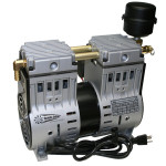 Tiech-Aire Rocking Piston Air Compressors; Oil-Less Piston Air Compressors Medium Pressure: 0 - 50 PSI
