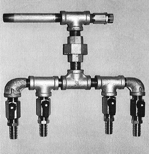 Air distribution manifold.